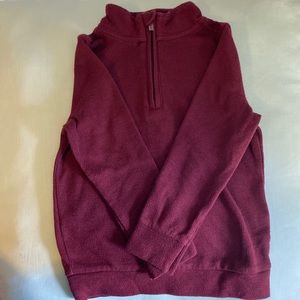 Burgundy Half Zip